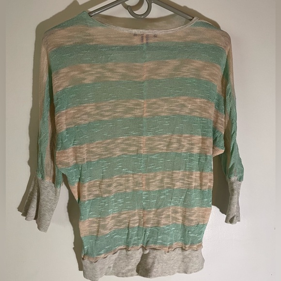 ‘About a girl’ sheer striped sweater - Picture 3 of 3